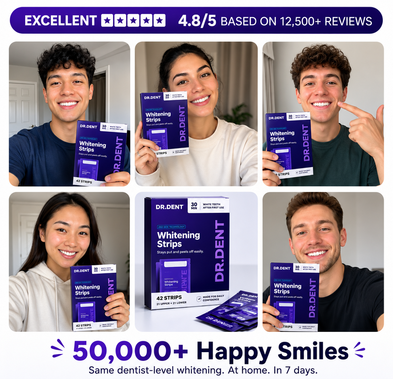Owhite Teeth Whitening Strips